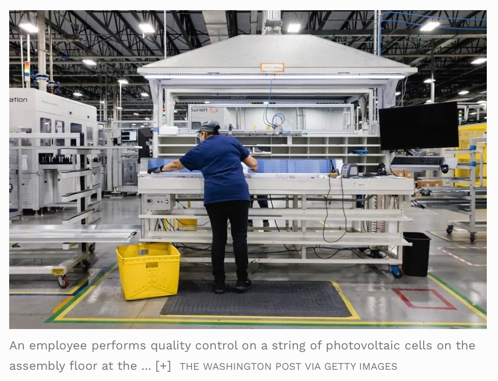 Forbes: Can Solar Manufacturing Succeed In The U.S. And Compete Against China?